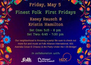 Finest Folk First Fridays Live Music May 5