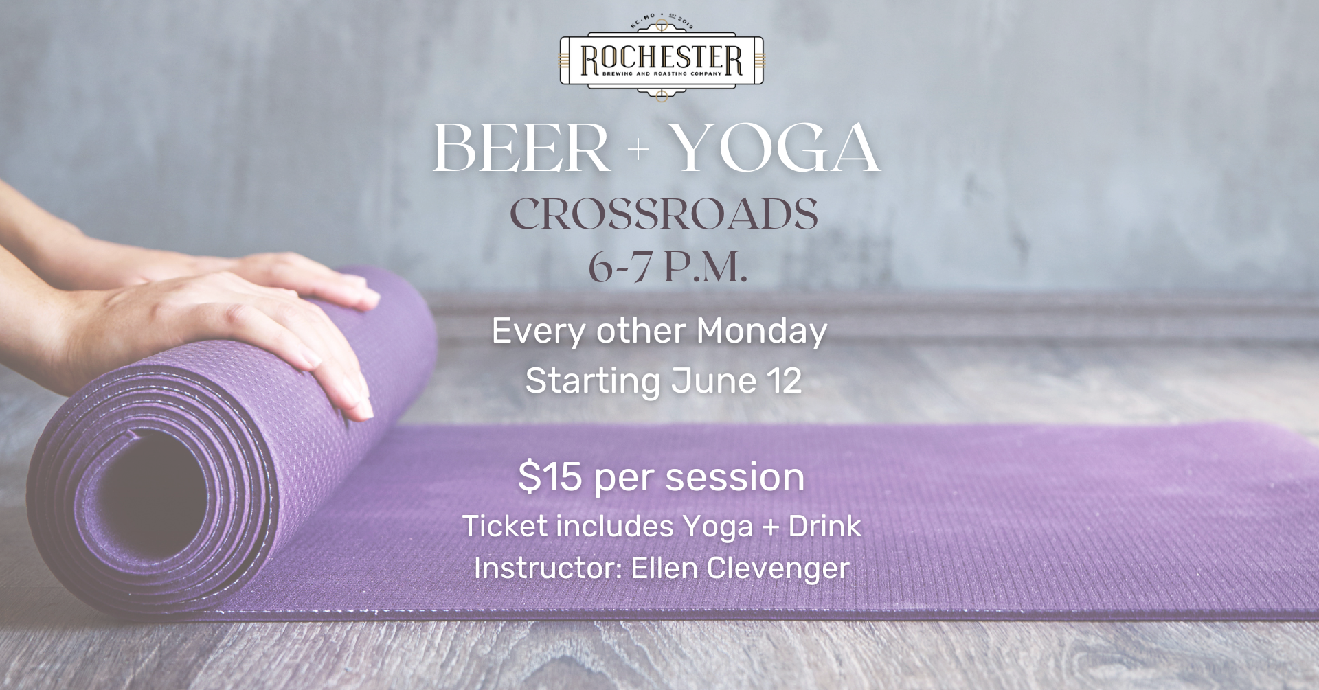 Beer Yoga Starting June 12
