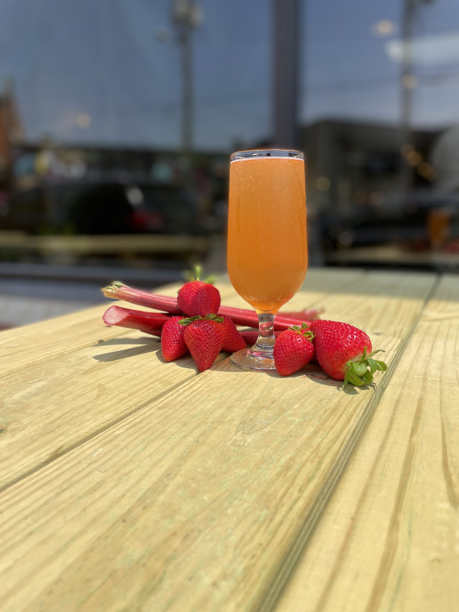 New Cider Alert: Strawberry Rhubarb Cider